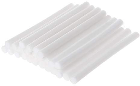 WWHJR 25pcs Hot Melt Stick High Viscosity White 7mm For Craft Toy Repair Tool 100g milky white glue stick
