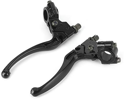 Hapivida Maneta de Embrague y Freno 22mm, Palanca Universal de Aleación de Acero para Motocross ATV y Moto Todo Terreno, Control Preciso y Reducción de Fatiga