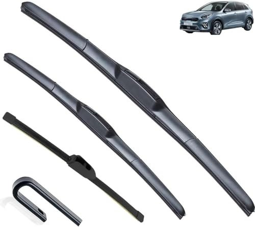 GuGuoZZ Juego de escobillas limpiaparabrisas para KIA Niro 2016-2020 Parabrisas De Coche Escobillas Limpiaparabrisas Cepillo de Lluvia