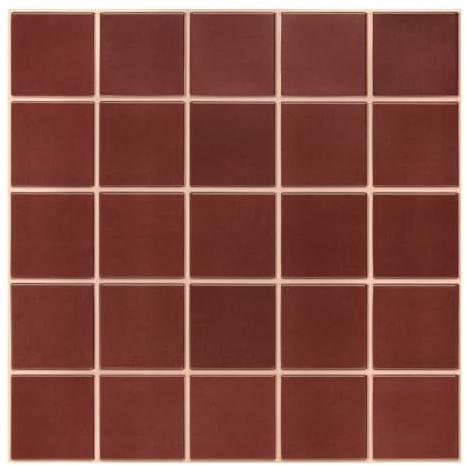 COMSTICKC 3D Stick on Tiles Wall Sticker, Matte Red, 10 Sheets 30X 30cm UrltraLight PVC Self Adhesive Tiles for Kitchen Backsplash, Bathroom, Living Room, Bedroom, RV Wall Decor