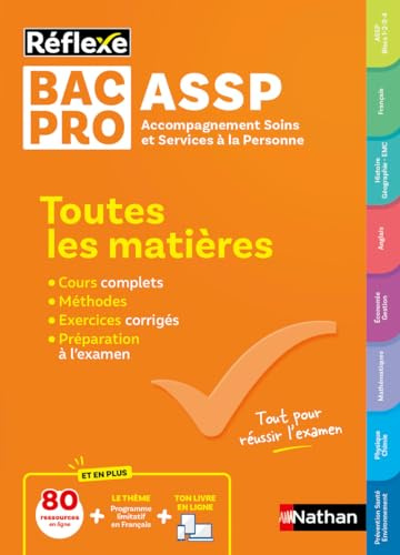 Bac Pro ASSP - Toutes les matières - Réflexe - Bac 2027