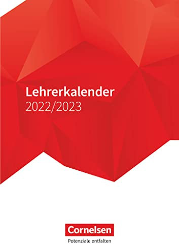 Lehrerkalender - Ausgabe 2022/2023: Kalender DIN A5 (14,8 cm x 21 cm)