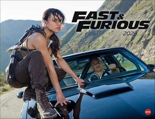 Fast & Furious Posterkalender 2023. Die coolsten Filmszenen und Plakate in einem Kalender Großformat. Schnelle Autos in einem großen Wandkalender - ein Muss für alle Fans der Filmreihe!