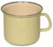 Riess, 0271-006, Topf mit Chromrand 16, CLASSIC - BUNT/PASTELL, Farbe Gelb, Durchmesser 16 cm, Höhe 14.2 cm, Inhalt 2 Liter, Emaille, Induktion