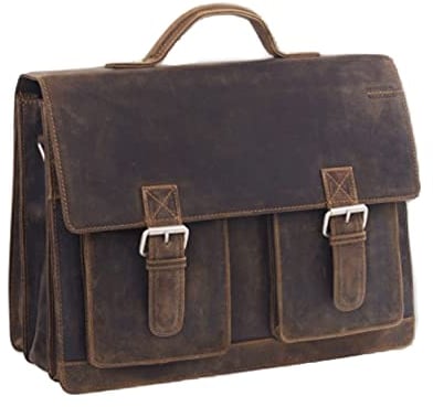 Greenland Nature Westcoast Aktentasche Leder 40 cm