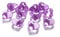 30 Dekosteine Herzen fuchsia pink 2,1 cm Streudeko Tischdekoration Hochzeit Taufe Weihnachten