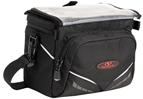 Norco Fahrrad und Lenkertasche Idaho Fahrradtasche, Schwarz, Standard