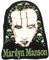 MARILYN MANSON Aufkleber SKULLS Sticker 7,5 x 9 cm