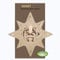 weigla - Fensterbild original Erzgebirge Stern Christi Geburt I Weihnachtsdeko Fenster I 1 Lampe I 7 W, E14 I Fensterbild Weihnachten I Weihnachtsbeleuchtung aus Holz I Fensterdeko hängend