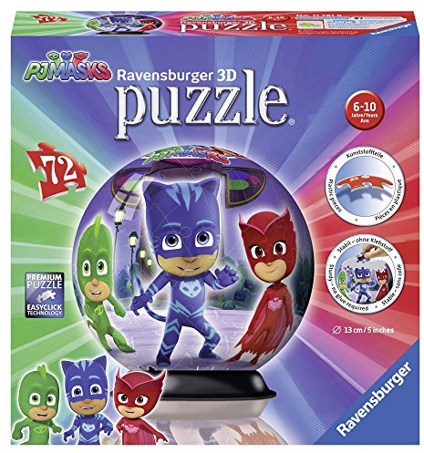 Ravensburger 11781 PJ Masks 3D-Puzzle 72 Teile
