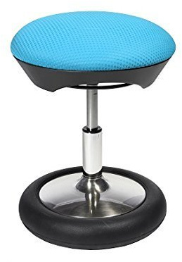 TOPSTAR ergonomischer Kinder-Hocker, höhenverstellbar, Sitness Kid 20 NET Quarius Blau