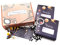 Vintageparts Set CLEO Geschenkset Galaxy Set zum Armband selber machen für 2 Edelstein und Naturstein Perlen Armbänder mit Sonnensystem