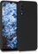 kwmobile Hülle kompatibel mit Samsung Galaxy A30s Hülle - weiches TPU Silikon Case - Cover geeignet für kabelloses Laden - Schwarz matt