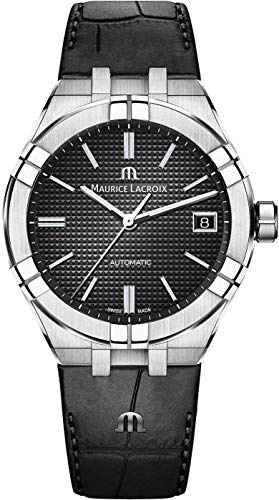 Maurice Lacroix AIKON Automatisches Datum, 39 mm, Edelstahlgehäuse, 20 ATM Wasserdichtigkeit
