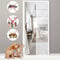Fly Screen Door, 130x190cm Magnetic Curtain Net with Magnetic Closure for Kitchen/Bedroom/Air Conditioner Room, Keeps Bugs Out, Lets Fresh Air In - White
