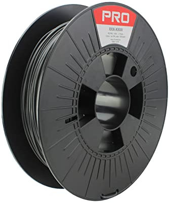 RS PRO Robustes PLA 3D-Drucker Filament zur Verwendung mit Gängige Desktop-3D-Drucker, Grau, 1.75mm, FDM, 500g