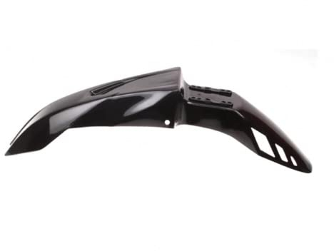 Schutzblech vorne Schwarz passend für Derbi Senda DRD X-treme (2008–2011) – Universal-Kotflügel, robuster Kunststoff, sportliches Design