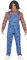 FIESTAS GUIRCA Böser Bub Killer Puppe Kostüm – Kostüm Halloween Herren Größe 48-50 M