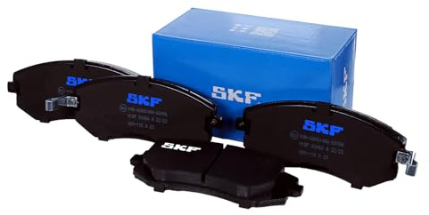 SKF Scheibenbremse Bremsbelag VKBP 80456 A - 4er Set - Position Vorderachse Höhe 77 mm Länge 170 mm Breite 81 mm Dicke 17,5 mm - OE Qualität | Kompatibel mit: SUBARU FORESTER, FORESTER, FORESTER, IMPREZA Schrägheck, IMPREZA Station Wagon, IMPREZA Stufenheck