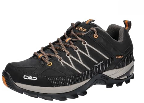 CMP Herren Rigel Low Trekking Shoes Wp Wanderschuhe, Piombo, 44 EU