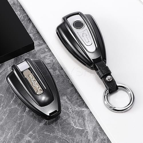 GFYSHIP Pour BMW R18 2020 2021 2022 2023 Classic Bagger TRANSCONTINENTAL R-18 CNC Key Shell Porte-clés de moto Protection de clé (B)