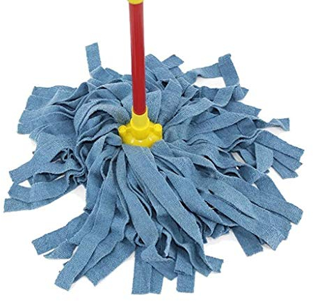 Trapeador Profesional de Microfibra con Mango de Acero Inoxidable, trapeador Plano reemplazable d Dignified