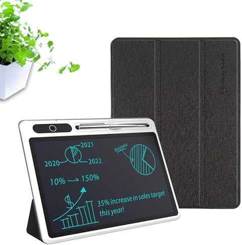 Elektronischer 9-Zoll-Notizblock, LCD-Tablet-Zeichenblock – Flexibel, Hell, Sehr Praktisch, Mehr 100.000 Schreibvorgänge – Tägliche Notizen für Geschäftsstudien, Meetings