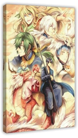 MEZUMI Anime-Akatsuki No Yona OAD Leinwand-Poster, Schlafzimmer-Dekor, Sportlandschaft, Büro, Raumdekoration, Geschenk, Rahmen-Stil, 30 x 45 cm