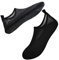 FELOVE Badeschuhe Wasserschuhe Strandschuhe Surfschuhe Barfuß Schuhe,Breathable Schwimmschuhe Hausschuhe Yoga Schuhe für Wassersport für Damen Herren, Schwarz.WN 38/39