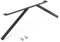 Bevinsee V-Brace Bar Nierenstreben St?be Tuning Compatible with E46 323i 325i 328i 330i 1999-2006, Schwarze