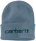 Carhartt Herren Knit Insulated Logo Graphic Cuffed Beanie-Mütze, Thundercloud, Einheitsgröße