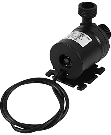 DC 24V Submersible Water Pump, Hot Water Circulation Pump Fountain Pumps, Small Electric Water Pump for Outdoor Fish Ponds Aquarium Water Table Industry Scientific Research Aerospace Industry