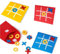 3-Stück Tic Tac Toe Spiel für Kinder Alter 8-12, Tic Tac Toe Mini Spiel Mitgebsel, Filz Tic Tac Toe Extreme, BrettSpiel Activity, Geschenke zum Weihnachten, Kindergeburtstag, Kinder Party Geschenke