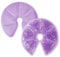 AOGOE 3-in-1 Kühlpads & Wärmekissen für die Brust, 2 Stück Kühlpads Brust Stillen, Brusttherapie mit Milchpumpe kombinierbar für Schwellungen lindern(Lila)