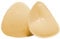 CURLADY Stick on Bra Pads Inserts, Sticky Bra Push Up, Invisible Strapless Bra, Double Sided Ultra Push Up Bra, Adhesive Bra Inserts for Sports Bra Swimsuit Bikini