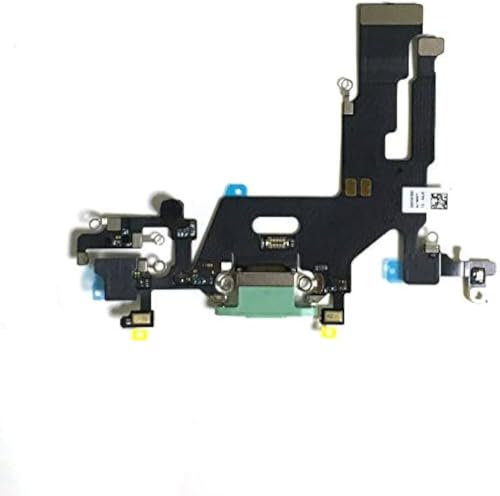 Phtech_5 Dock Connector for iPhone 11 USB Charging Port Flex Cable Replacement for iPhone 11 Charger Dock Board Connector (Green)
