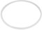 ZenithAur Silicone Sealing Ring for Pressure Cooker with Inner Diameter of 30cm / 11.8in, Replacement Gasket for Pressure Cooker Sealing Ring Parts (Diameter 32CM)