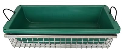 Heck-Pack | Wildträger, Heckträger, Hecktransporter mit Wildwanne und ECE-Zulassung | 1000x500x175mm verzinkt mit Schnellverschluss | Made in Germany (1000x500x175)