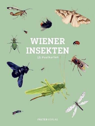 Wiener Insekten - Postkartenbuch: 15 Postkarten