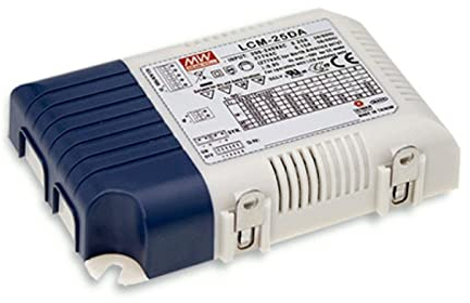 LED Netzteil dimmbar DALI ; MeanWell, LCM-25DA ; Konstantstrom