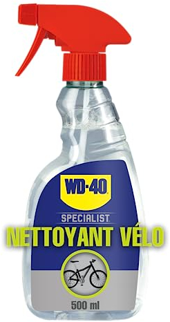 WD-40 Specialist • Nettoyant Vélo Complet • Pulvérisateur • Nettoyant polyvalent • Compatible tous matériaux action immédiate • 500 ML
