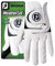 FootJoy WeatherSof Prior Generation Golfhandschuh für Herren, Weiß, Größe XXL, auf der linken Hand getragen