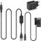 DMW-BLF19E Batería simulada DMW-DCC12 Acoplador de CC + Adaptador de Cable USB + Alimentación 5V3A para cámaras Panasonic Lumix DMC-GH3 GH4 GH5