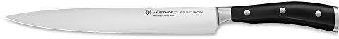 WÜSTHOF Classic Ikon Schinkenmesser 23 cm, Schwarz