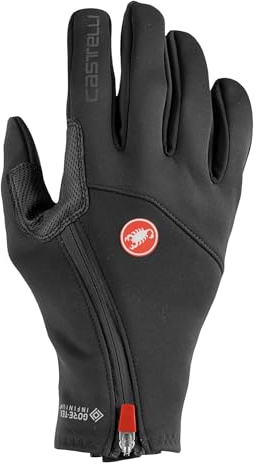 Castelli Men's MORTIROLO Glove Cycling, Light Black, M
