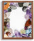 arte-tuo Bilderrahmen Opal X | 60x82 cm | Dunkles Nussbaumholz Dekor | Antireflex Kunstglas | Poster Puzzle Diamond Painting Drucke