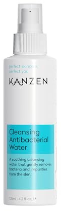 Kanzen Skincare Derma Cleansing Water 125ml – Sanftes Gesichtsreinigungsmittel Für Zu Unreinheiten Neigende Haut, Entfernt Unreinheiten