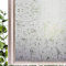 Hoonng Fensterfolie Blickdicht Selbsthaftend Motiv Ranke Sichtschutz 90x200cm