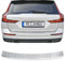RECAMBO Ladekantenschutz Edelstahl matt gebürstet mit Textur - kompatibel für Volvo V60 2 - BJ ab 2018 - Styling und Schutz für die Stoßstange