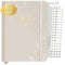 KIND OF HAZEL® Familienkalender 2025 Beige + Sticker | für einen strukturierten Familienalltag - der Kalender 2025 für Familien | DIN A5 Familienplaner 2025 | Taschenkalender 2025